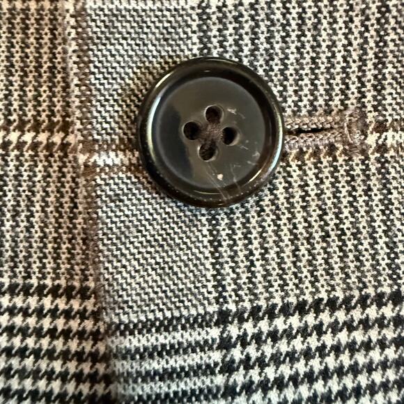 Lauren Ralph Lauren Grey Blazer Men’s 38R Plaid Grey with hint of Gold - Picture 8 of 13